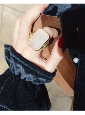 其他女合金日韩个性戒指