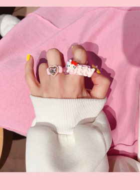 绿森林女亚克力日韩可爱