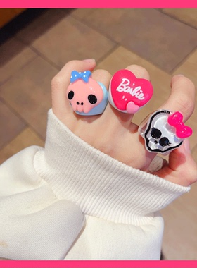 其他女树脂日韩可爱戒指