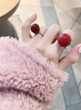 其他女合金日韩可爱戒指