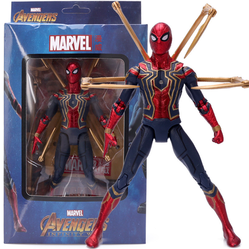 Spiderman Figure Marvel Legends Avengers Iron Spider Action - 图3