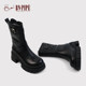 Centennial pipe plus velvet thickened Martin boots for small women