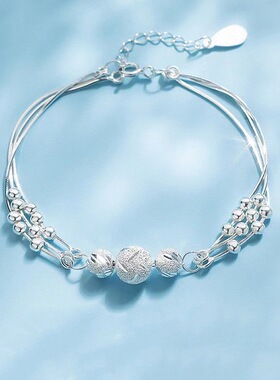 手链2025年多层珠手串轻奢感小圆