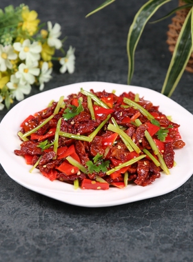 美之灵仿真菜小炒黄牛肉模型