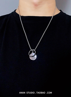 王一博同款项链男女ins冷淡风