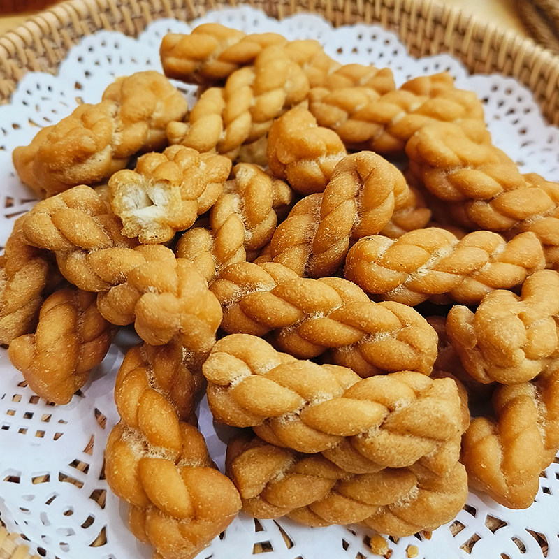 正宗佛山顺德大良特产传统年货香脆麻花老字号怀旧零食送礼手信