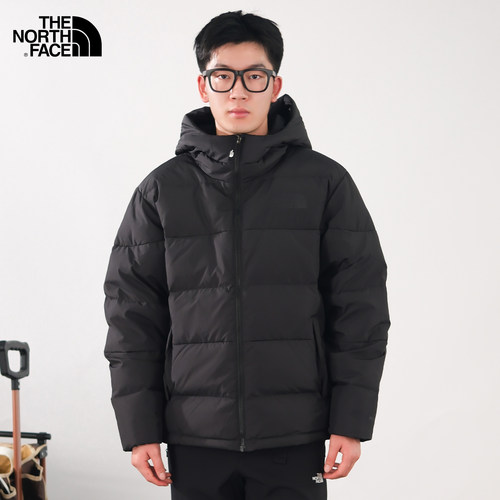 25秋冬新款TheNorthFace北面户外男防风600蓬连帽鹅绒羽绒服8GK1 - 图2