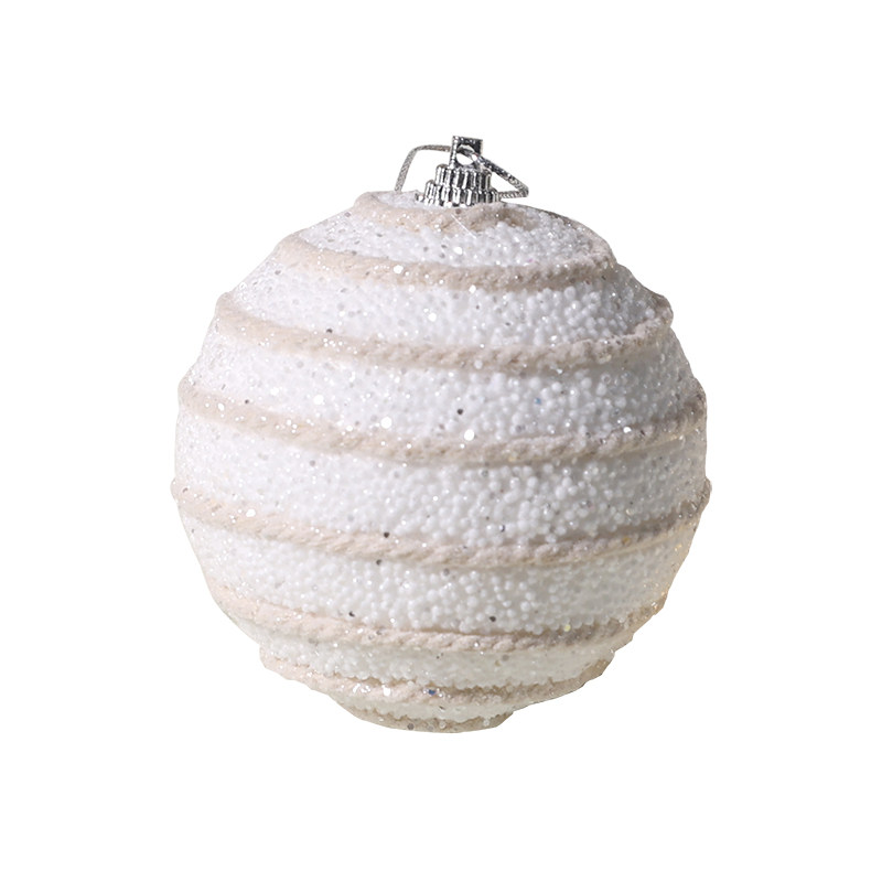 圣诞树diy挂件球白色闪亮泡沫球套餐ins风节日配饰橱窗吊饰装饰品,淘宝优惠券,粉丝福利购,淘宝优惠卷