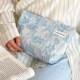 High-end hand-held storage large-capacity portable liner bag for women traveling cute skin care cosmetics bag
