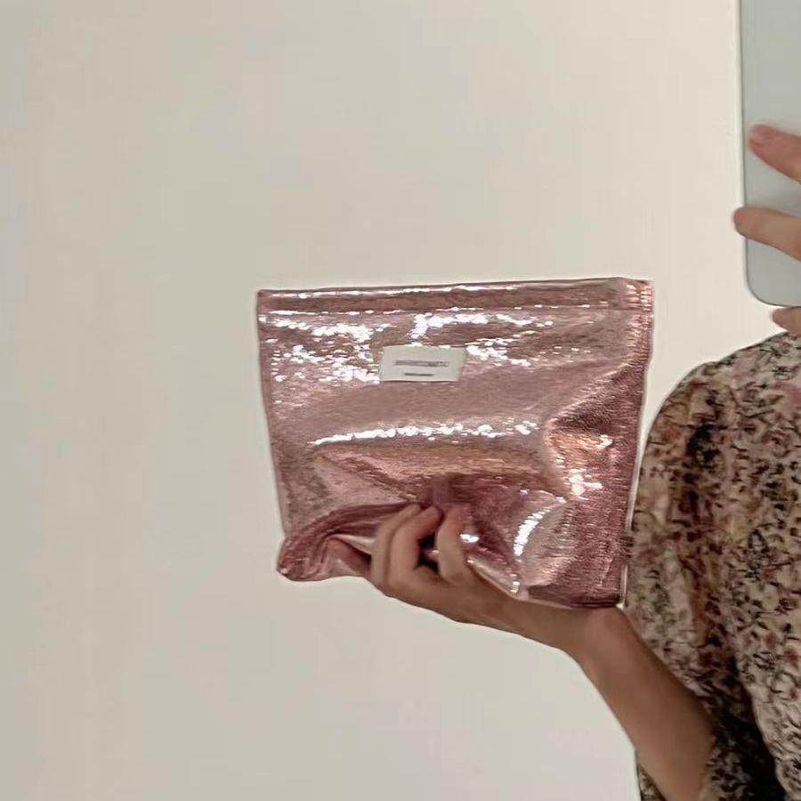 爆闪手拿包原创新款化妆包大容量洗漱包外出收纳包整理袋简约便携,淘宝优惠券,粉丝福利购,淘宝优惠卷