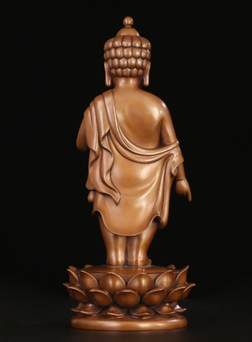 徽匠铜韵太子寺庙释迦牟尼佛像