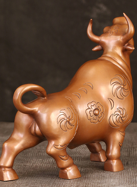 徽匠铜韵开业风水势在必得生肖牛