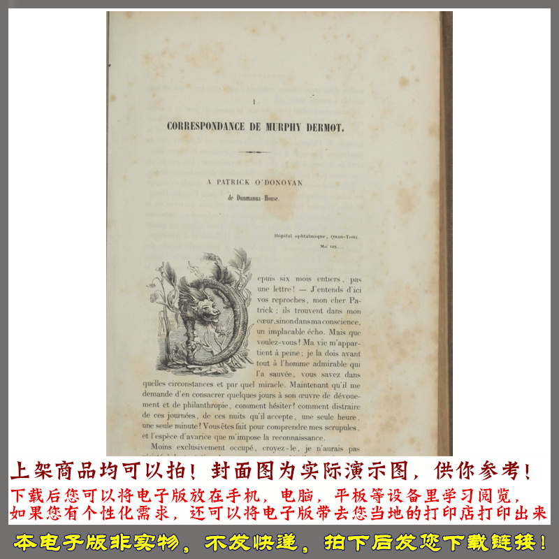 开放的中华.La Chine ouverte.By Forgues E. D.法文版.1845年 - 图2