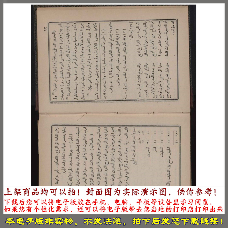 1923年 麦加大清真寺纳卜哈尼眼中的阿拉伯半岛历史 - 图1