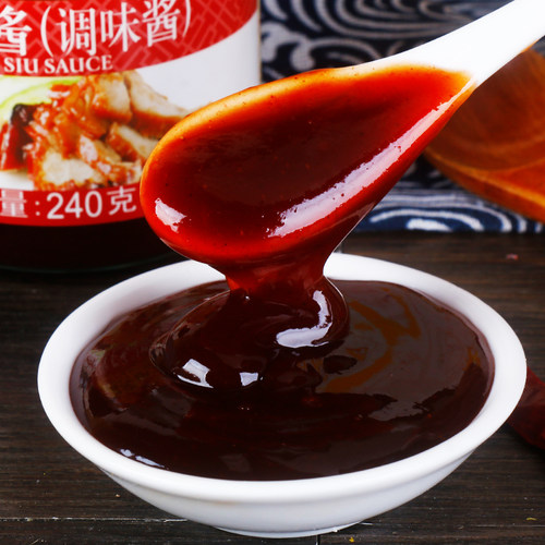 李锦记叉烧酱240g*2瓶家用火锅蘸料炒菜料蜂蜜烤肉蘸料广式烧烤酱 - 图1