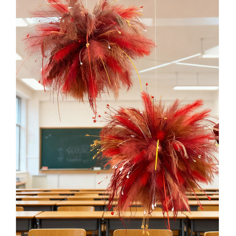 教室烟花球小学幼儿园元旦场景布置新年2026装饰马年氛围感仪式感,淘宝优惠券,粉丝福利购,淘宝优惠卷