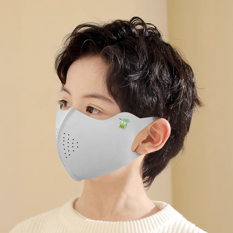 儿童防晒口罩夏季薄款防紫外线3D立体3到6岁宝宝专用5到12岁面罩
