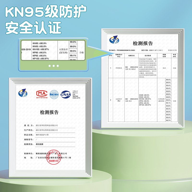 kn95级儿童口罩kn95男童女孩8到12岁小孩n鱼型3d立体官方学生专用