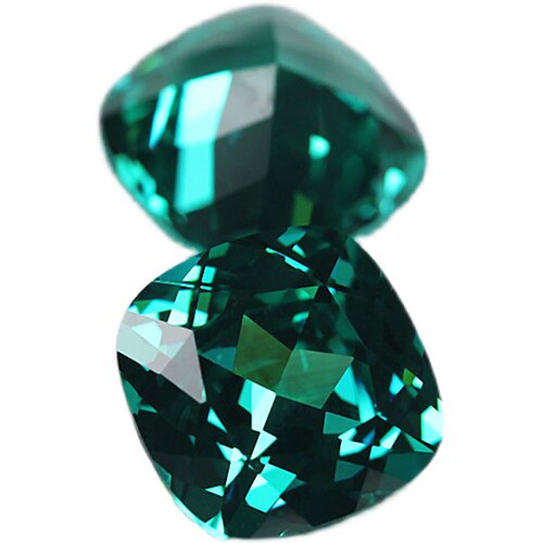 帕拉伊巴碧玺裸石巴西莫桑比克霓虹蓝镶嵌戒指吊坠耳钉正方形枕形 - 图3