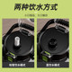Large-capacity high-temperature-resistant plastic sports and fitness drinking bucket