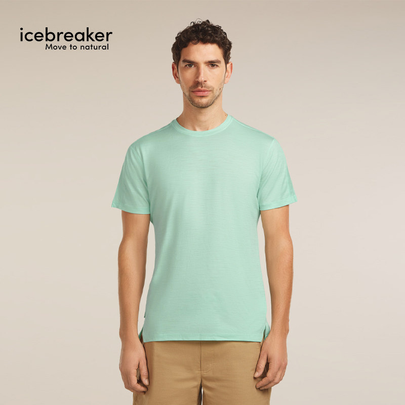 icebreaker17.5微米纯美丽诺羊毛男150 Ace短袖T恤速干户外徒步,淘宝优惠券,粉丝福利购,淘宝优惠卷