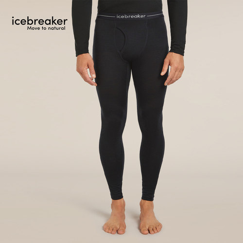 icebreaker可机洗美利奴羊毛男200 Oasis长袖T恤透气户外徒步跑步 - 图3
