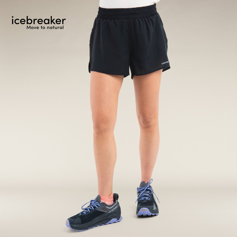 icebreaker美利奴羊毛女125 ZoneKnit运动短裤吸湿排汗透气户外,淘宝优惠券,粉丝福利购,淘宝优惠卷