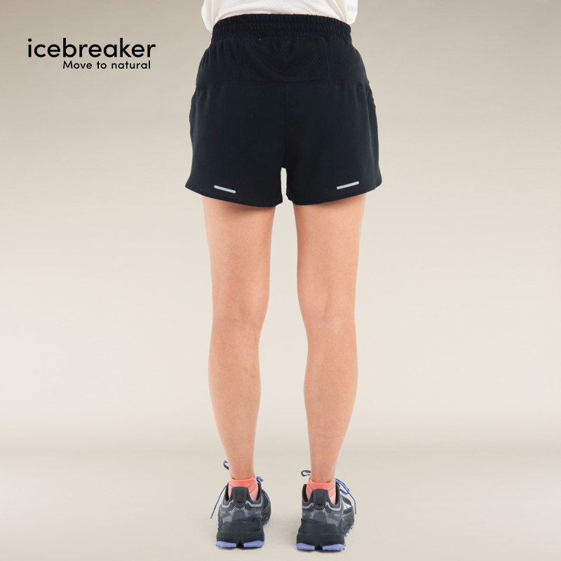 icebreaker美利奴羊毛女125 ZoneKnit运动短裤吸湿排汗透气户外,淘宝优惠券,粉丝福利购,淘宝优惠卷