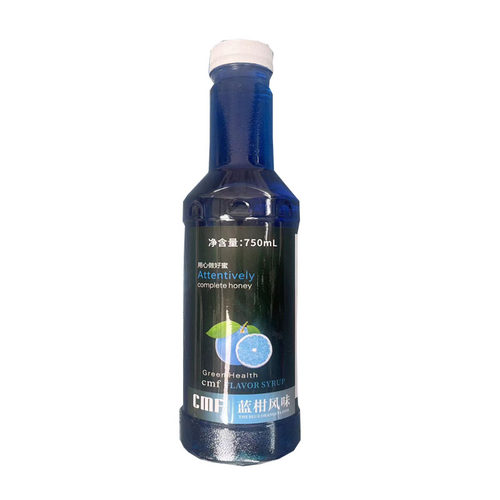 纯蜜坊蓝柑蜜露 风味糖浆 多种口味750ml 奶茶咖啡鸡尾酒原料商用 - 图3