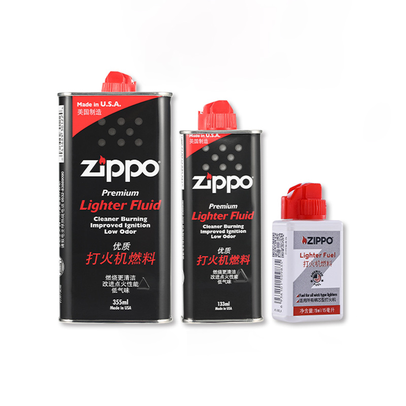 zippo打火机油官方旗舰店正品燃油专用配件火石棉芯芝宝zipoo煤油 - 图3