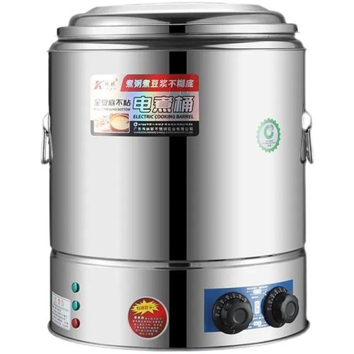 煮豆浆专用锅商用不粘锅蒸煮豆浆桶不糊底电热煮粥桶豆腐脑保温桶 - 图3