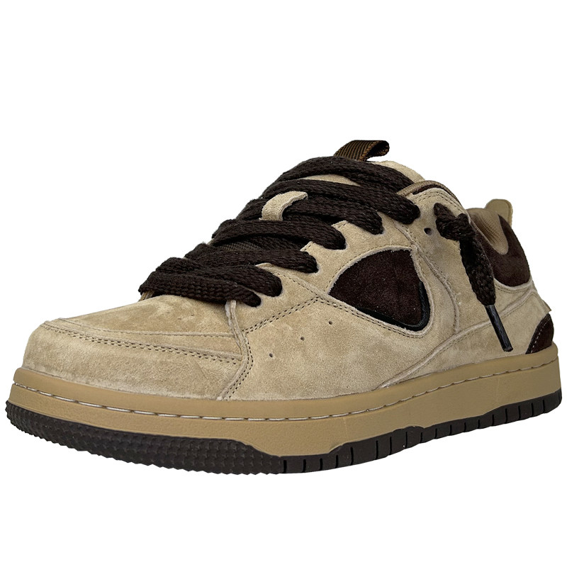 两点浪漫火星滑板鞋男鞋真皮透气运动休闲鞋厚底复古小众潮面包鞋,淘宝优惠券,粉丝福利购,淘宝优惠卷