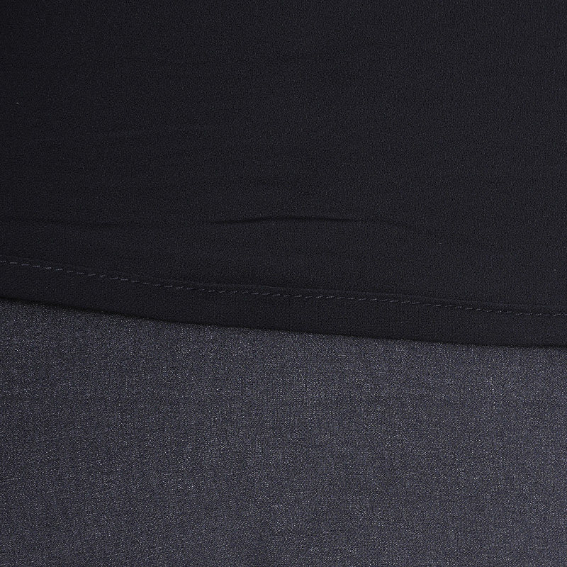 黑色雪纺夏季中长款高腰包臀裙子 简蜜缇半身裙