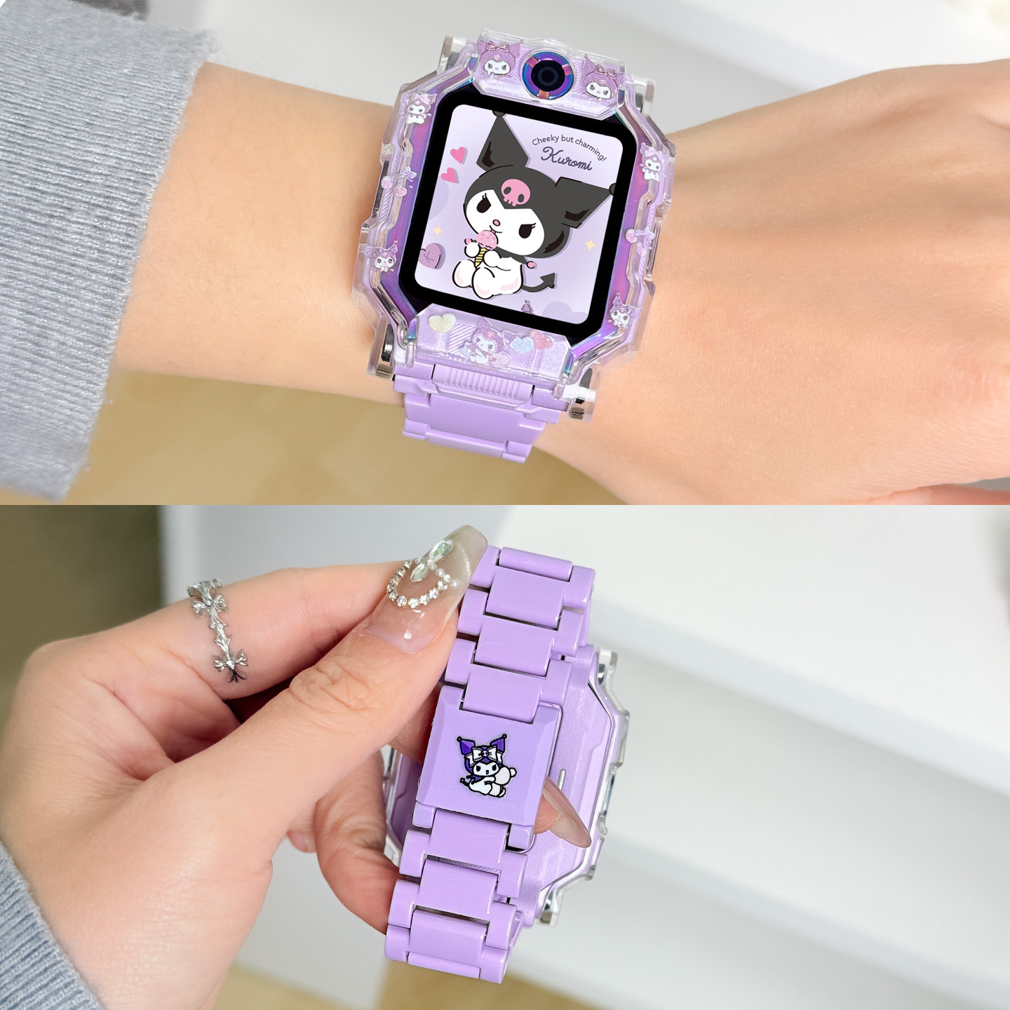 适用小天才儿童手表磁吸闪扣表带Z11/Z10新款乐高磁吸扣加长手表链Q3/D5/D2A/Q1C/D3/Z9/Z8替换腕带手表链,淘宝优惠券,粉丝福利购,淘宝优惠卷