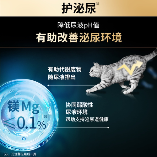proplan冠能泌尿呵护猫粮2.5kg低镁配方猫咪宠物专业调理猫粮正品 - 图0