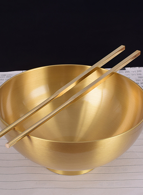 有源黄铜供佛金色铜钣碗