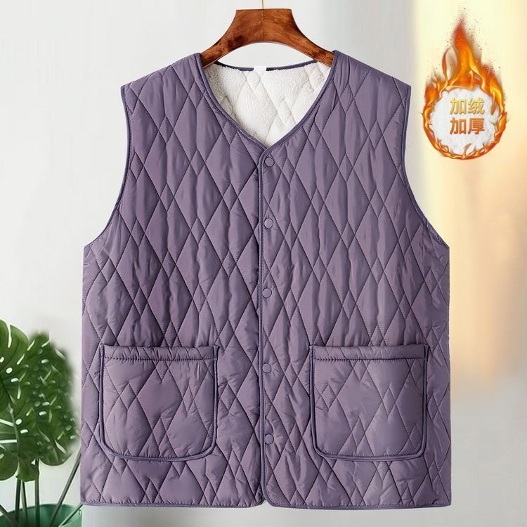 300斤加大码加绒加厚保暖马甲胖妈妈宽松洋气新款坎肩外套01,淘宝优惠券,粉丝福利购,淘宝优惠卷