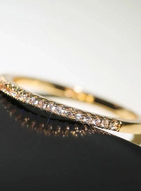 925 Sterling Silver Crystal Wedding Engagement Rings For Wom