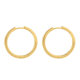 Vacuum thickened gold-plated simple and versatile anti-lost earring buckle