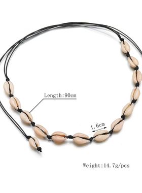 Boho Beach Bohemian Shell Choker Necklaces For Women Girls S