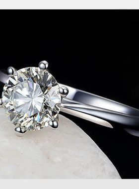 Fine Wedding Rings for Men Women Gift S925 Sterling Silver C