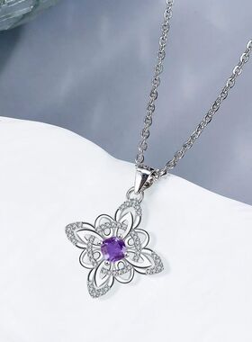 Original 925 Thai Silver Witch Knot Necklace Wicca Witchcraf