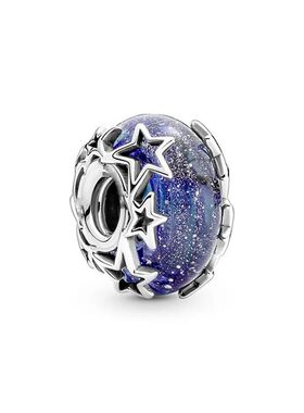 New European Charm Beads Galaxy Travel, Stars, Moon, Astrona