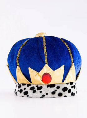 Halloween Costume Props Prince King Christmas Show Crown Hat