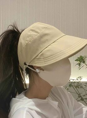 Foldable Women's Sun Hat with Wide Brim and Breathable Top -