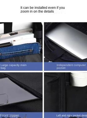 Trendy Men's Minimalist Backpack Versatile Backpack Large Ca