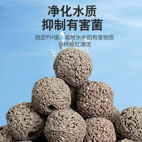 水族箱滤材原矿石英球陶瓷环细菌屋生化纳米硝化细菌培养过滤材料 - 图2