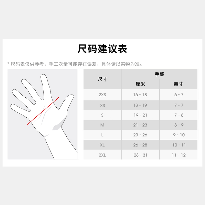 TREK崔克Circuit全指轻薄透气耐磨舒适双密度缓震自行车骑行手套 - 图3