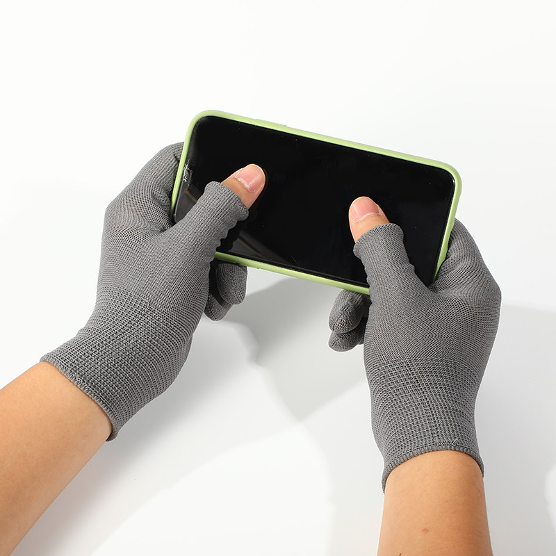 秋冬季保暖触屏手套漏指头打包分拣男女弹力舒适采摘防护劳保手套,淘宝优惠券,粉丝福利购,淘宝优惠卷