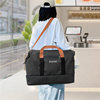 Student clothing duffle bag sports gym bag short travel bag travel portable business trip portable moving storage bag